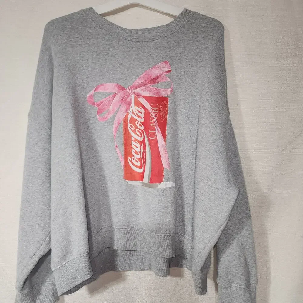 Coca Cola Gray sweatshirt XXL women - Picture 6 of 6